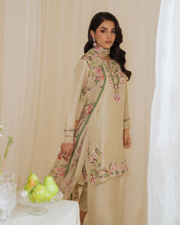 Ivory Bloom Salwar Set