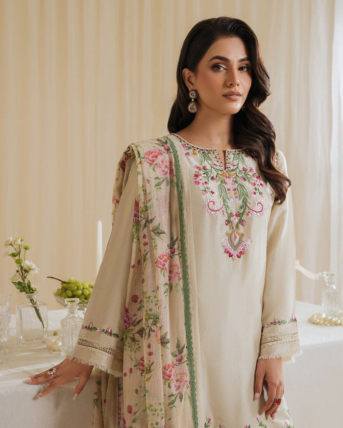 Ivory Bloom Salwar Set