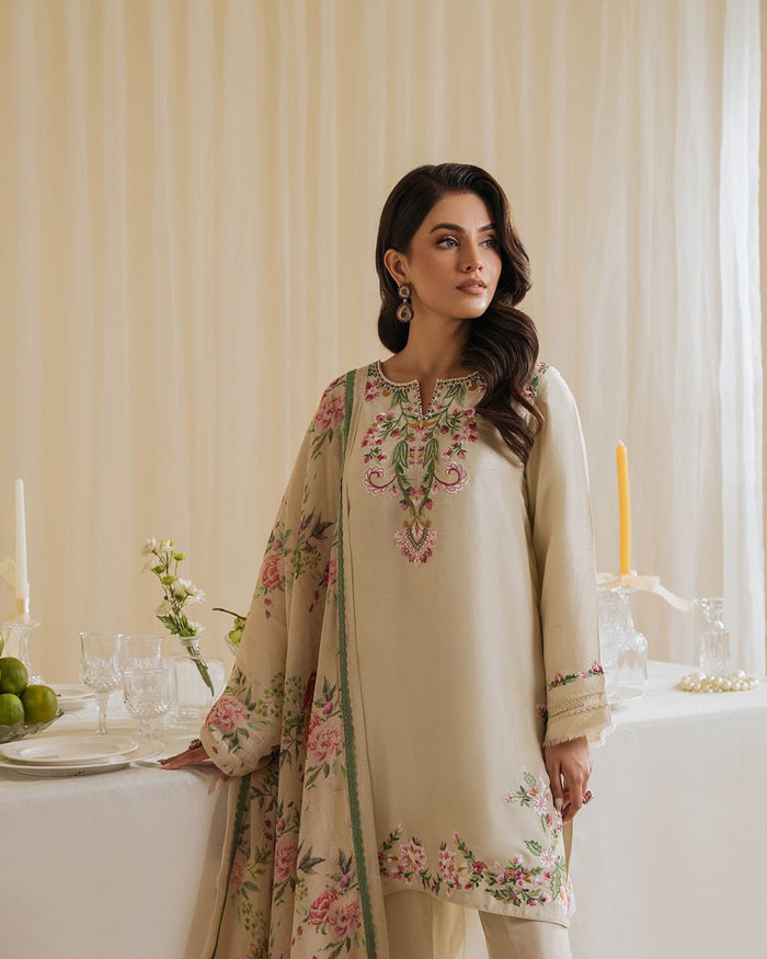 Ivory Bloom Salwar Set