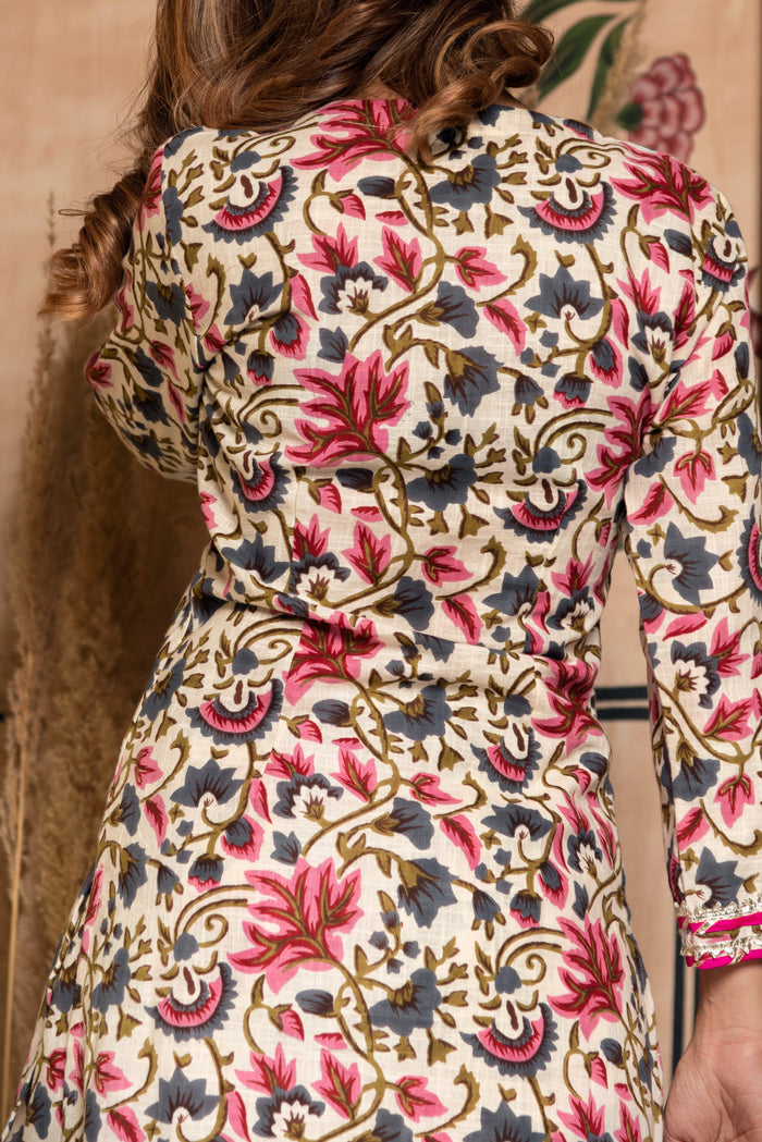 Ivory Vine Salwar Set