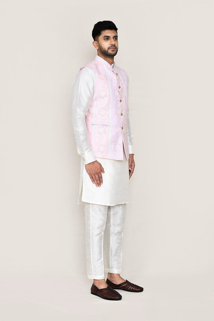 Jacquard Pink Jacket
