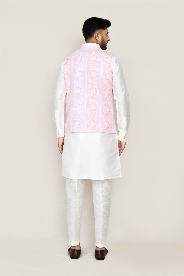 Jacquard Pink Jacket