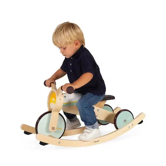 Janod - Rocking Tricycle-Ride-On Toys-Posh Baby