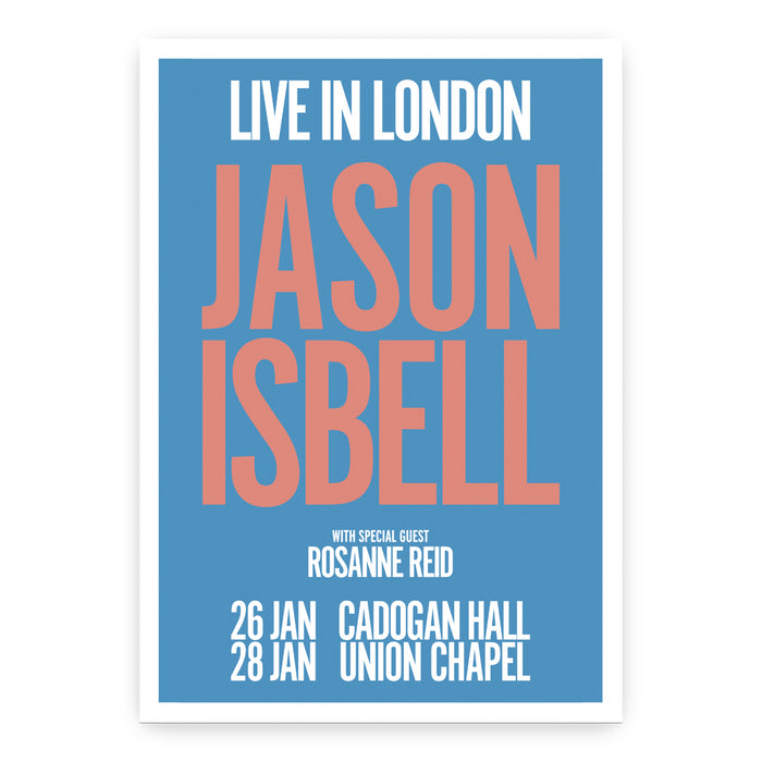 Jason Isbell 2024 Live In London Poster