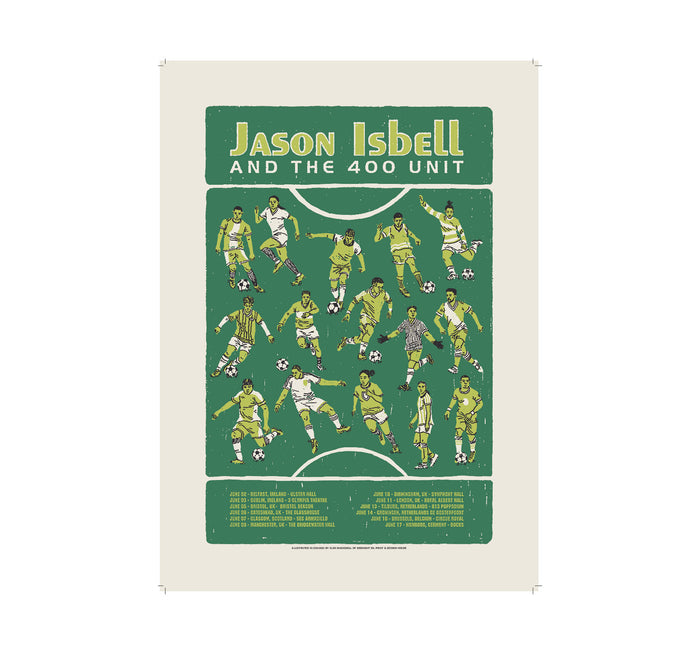 Jason Isbell 2026 UK/EU Tour Poster