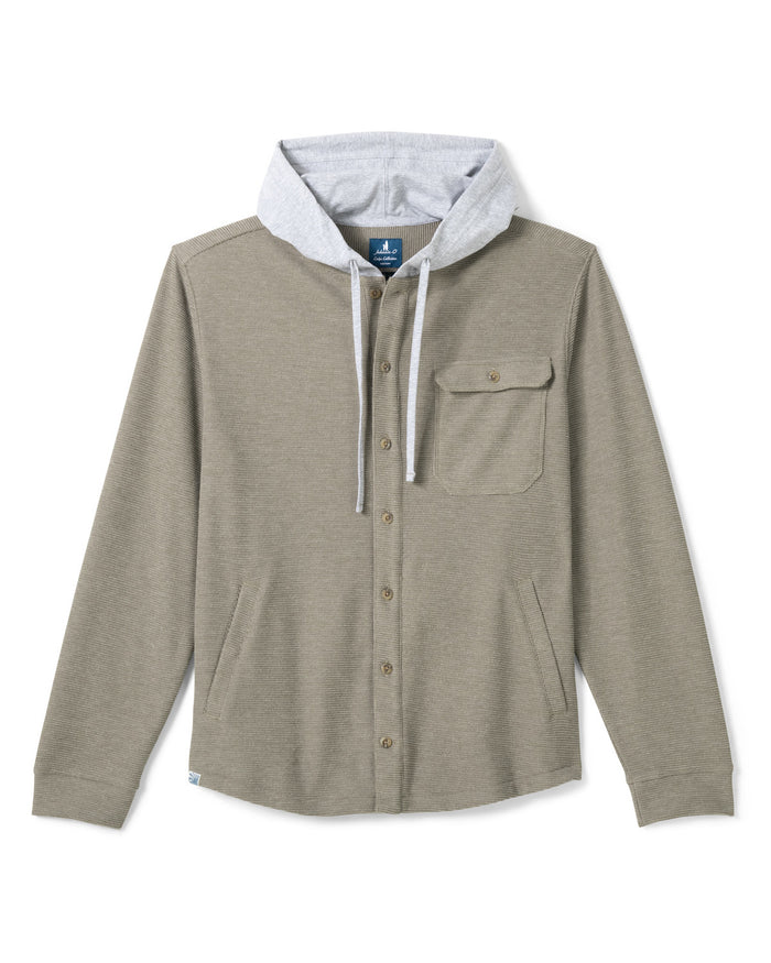 Jersey Hood Shacket