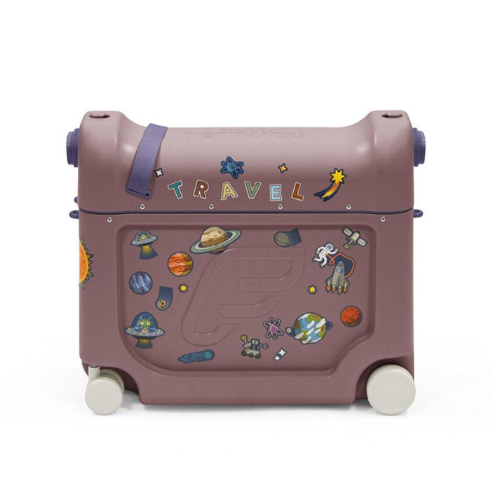 JetKids by Stokke - Ride-On Bed Box Suitcase - Hazy Lilac-Ride-on Suitcase Beds-Posh Baby
