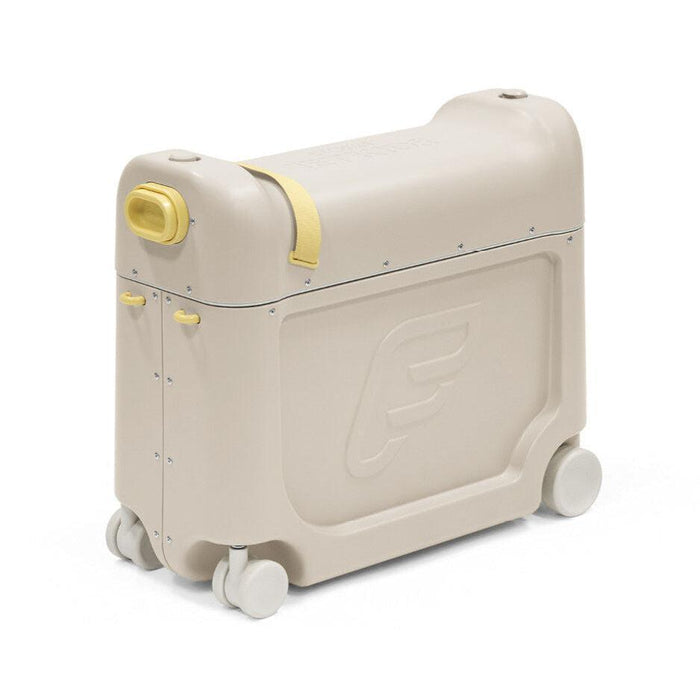 JetKids by Stokke - Ride-On Bed Box Suitcase - Moonglow White-Ride-on Suitcase Beds-Posh Baby