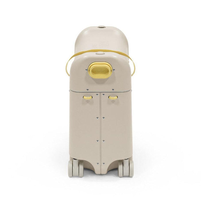 JetKids by Stokke - Ride-On Bed Box Suitcase - Moonglow White-Ride-on Suitcase Beds-Posh Baby