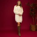Jovie Fuzzy Sweater Dress