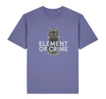 Katze T-Shirt Lila - Bingo Merch