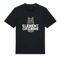 Katze T-Shirt Schwarz - Bingo Merch