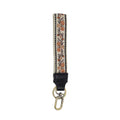 Keychain in Sweeping Florals - Madison's Niche