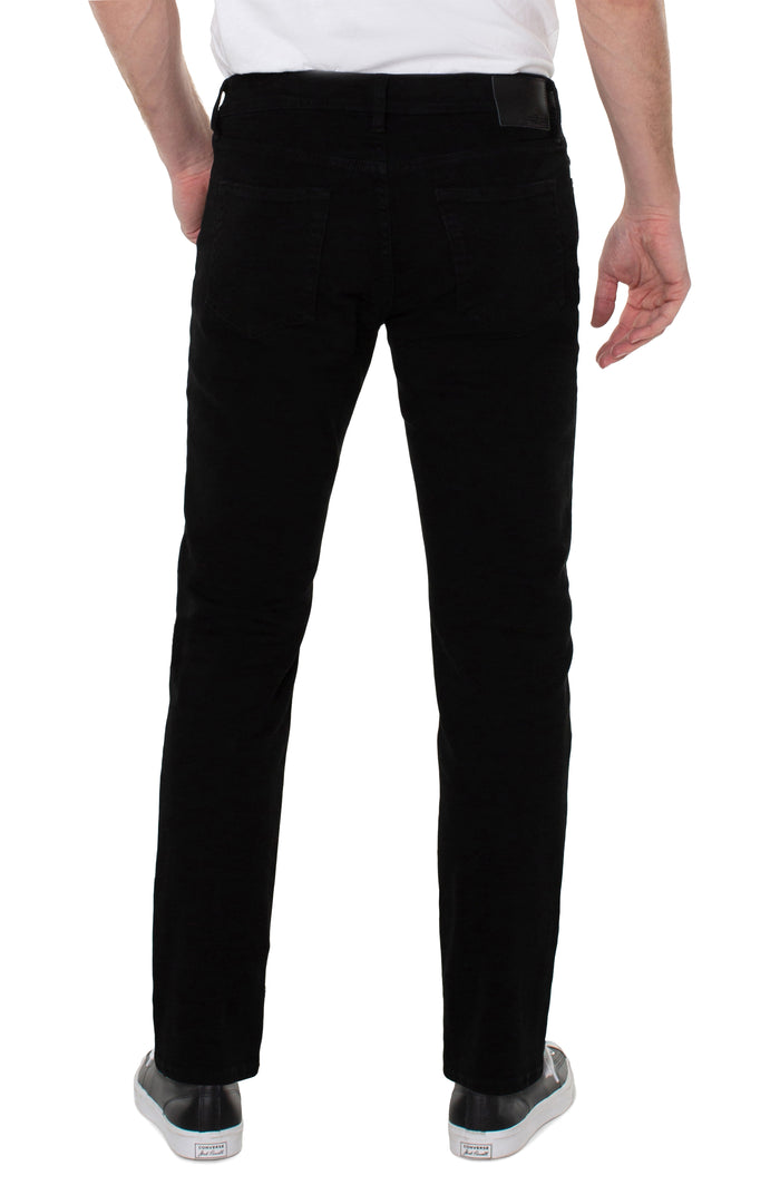 Kingston Modern Slim Straight in Jet Black - Madison's Niche