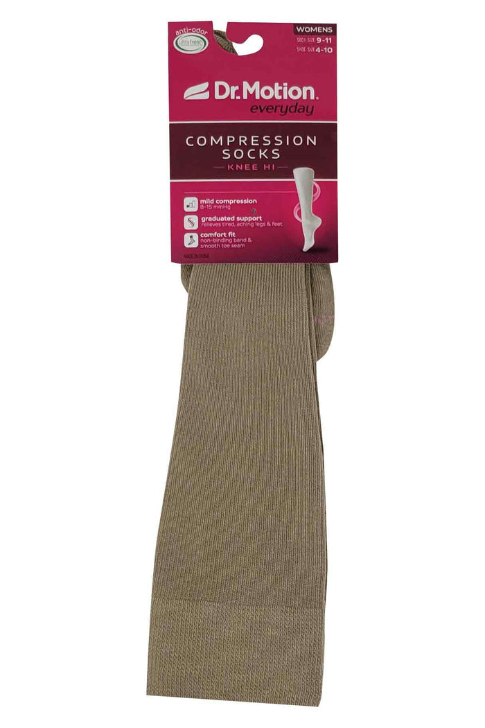 Outdoor knee high compression socks