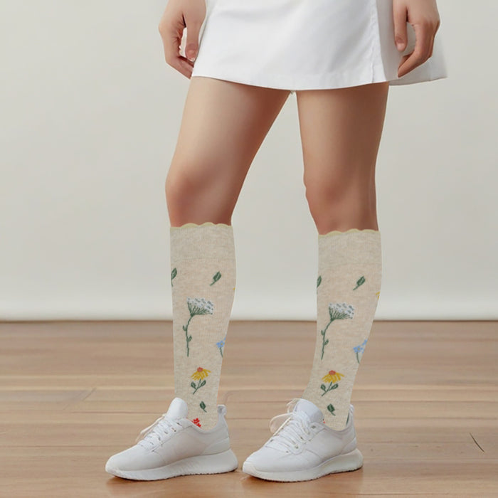 Knee High Moderate Compression Socks | Dr. Motion | Women (1 Pair)