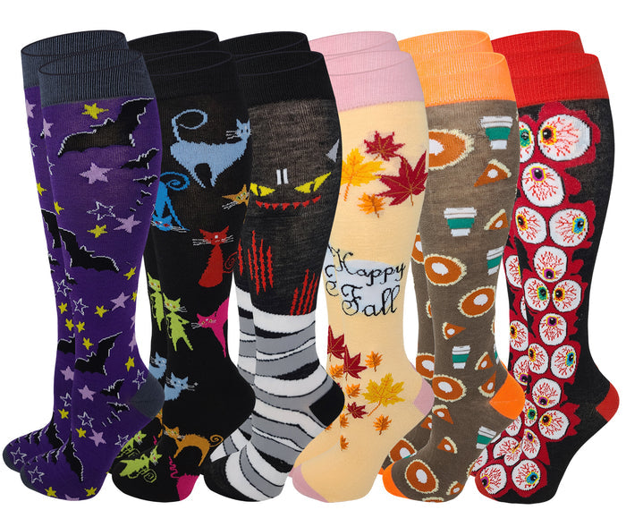 Women's Knee High Socks | Halloween