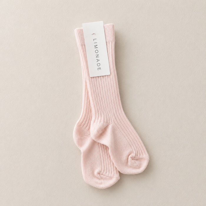 KNEE SOCKS - Light Rose
