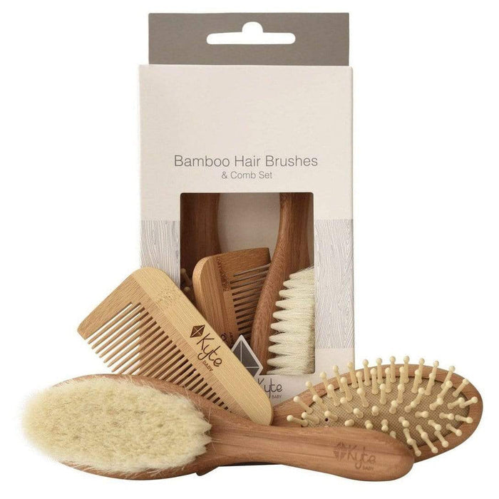 Kyte Baby - 3-Piece Brush Set-Grooming + Hygiene-Posh Baby
