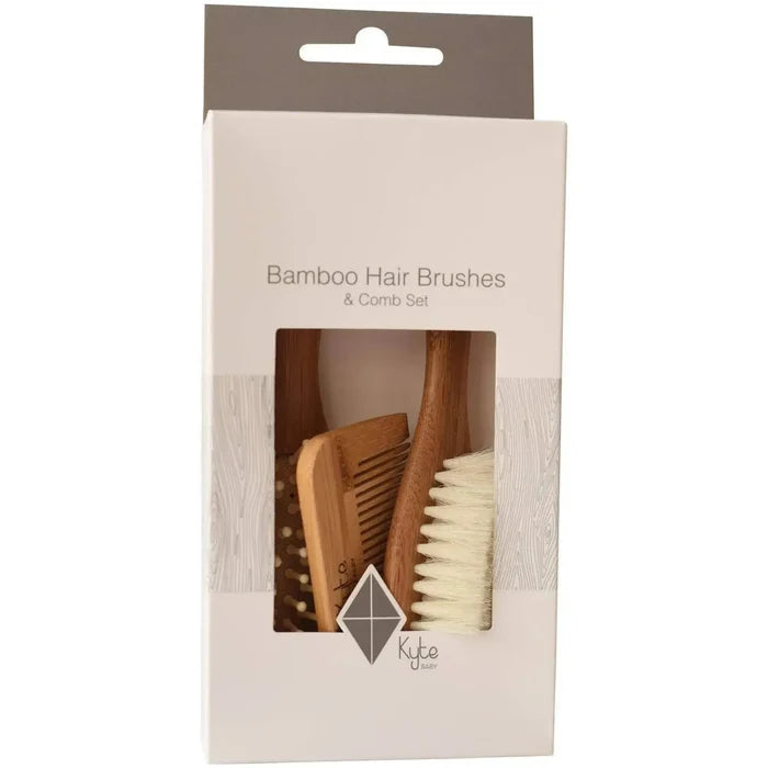 Kyte Baby - 3-Piece Brush Set-Grooming + Hygiene-Posh Baby