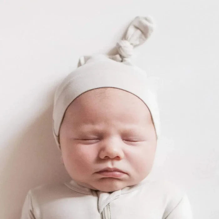 Kyte Baby - Knotted Cap - Oat-Hats-Newborn-Posh Baby