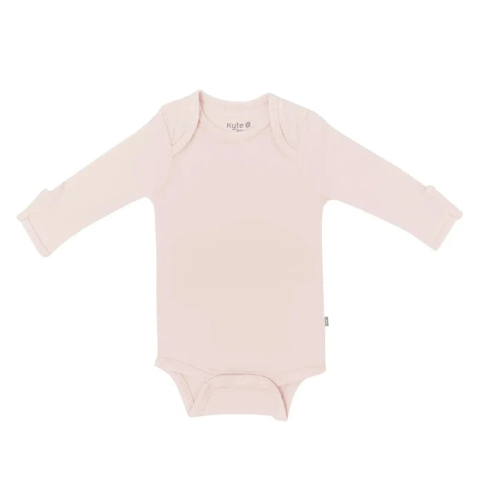 Kyte Baby - Long Sleeve Bodysuit - Blush-Onesies-6-12M-Posh Baby