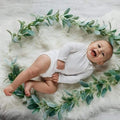 Kyte Baby - Long Sleeve Bodysuit - Cloud-Onesies-Newborn-Posh Baby