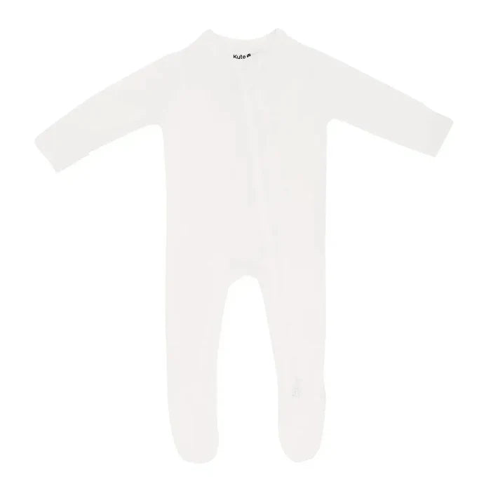 Kyte Baby - Zipper Footie - Cloud-Footies + Rompers (Basic)-Preemie-Posh Baby