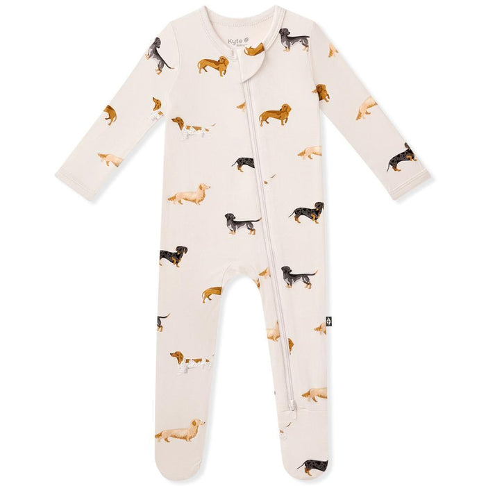 Kyte Baby - Zipper Footie - Dachshund