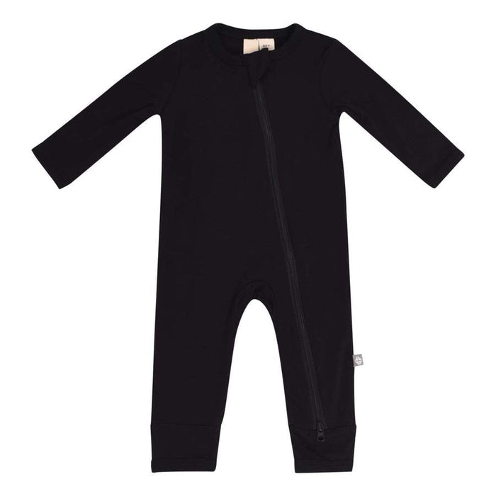 Kyte Baby - Zipper Romper - Midnight-Footies + Rompers (Basic)-Newborn-Posh Baby
