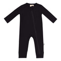 Kyte Baby - Zipper Romper - Midnight-Footies + Rompers (Basic)-Newborn-Posh Baby
