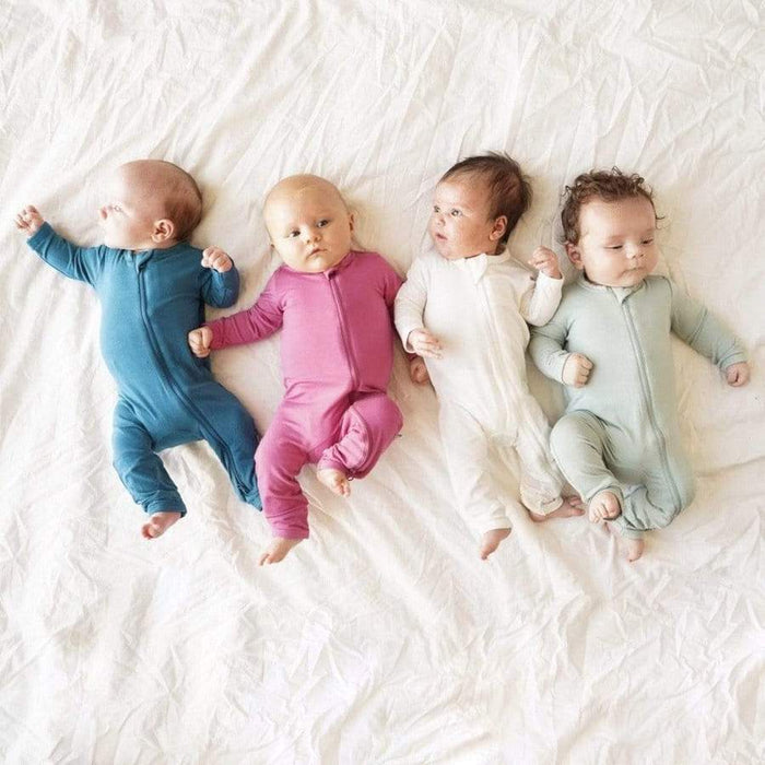 Kyte Baby - Zipper Romper - Midnight-Footies + Rompers (Basic)-Newborn-Posh Baby