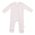 Kyte Baby - Zipper Romper - Oat-Footies + Rompers (Basic)-Newborn-Posh Baby