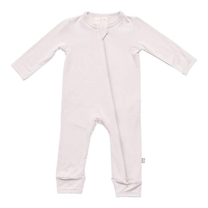 Kyte Baby - Zipper Romper - Oat-Footies + Rompers (Basic)-Newborn-Posh Baby