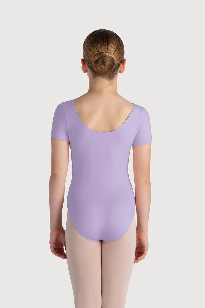 L0802G - Bloch Overture Olisia Short Sleeve Girls Leotard