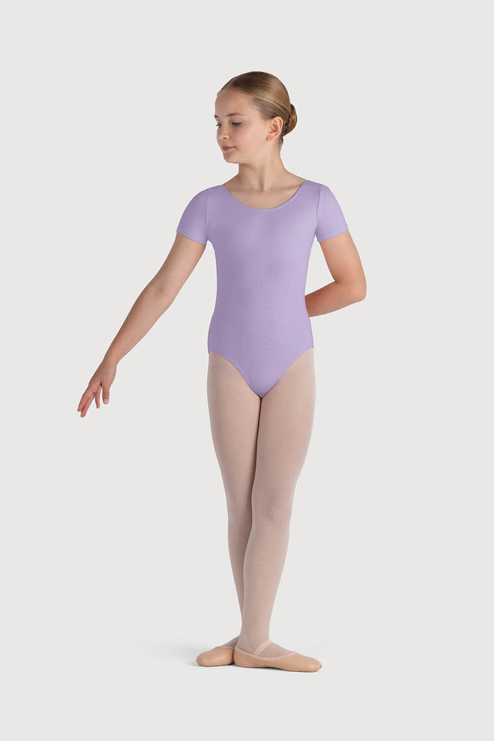 L0802G - Bloch Overture Olisia Short Sleeve Girls Leotard