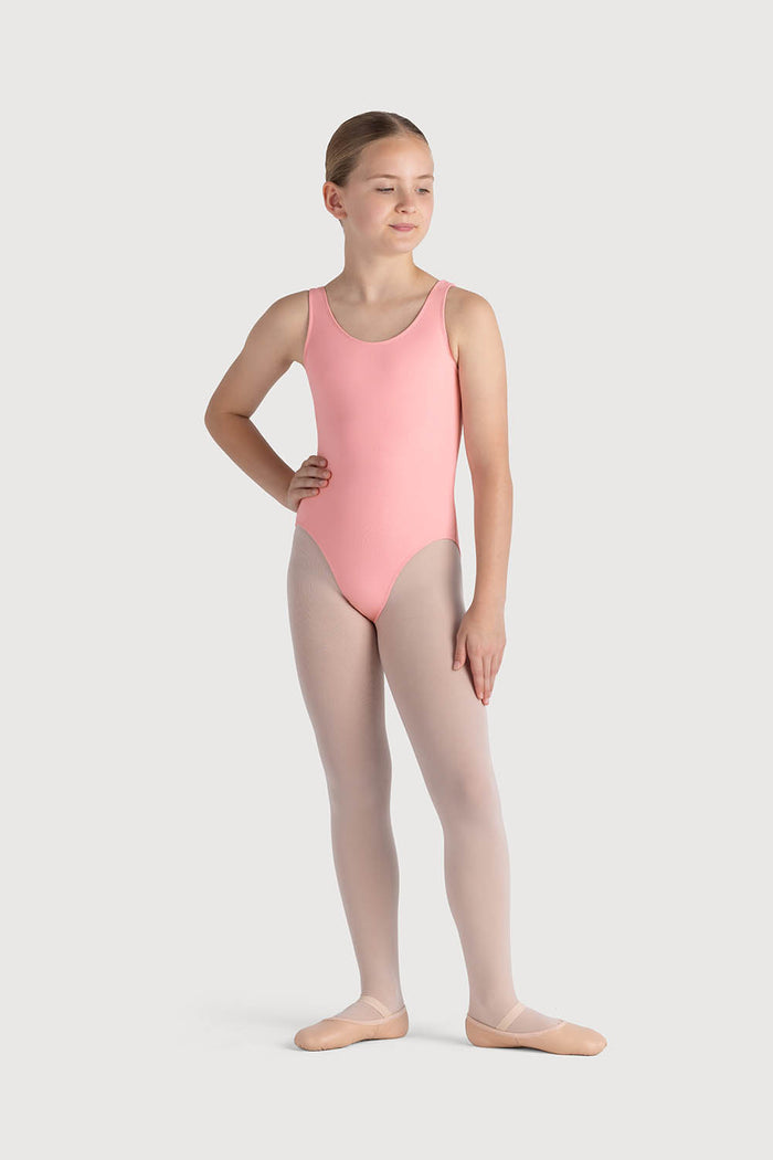 L0808G - Bloch Overture Oona Scoop Neck Girls Tank Leotard