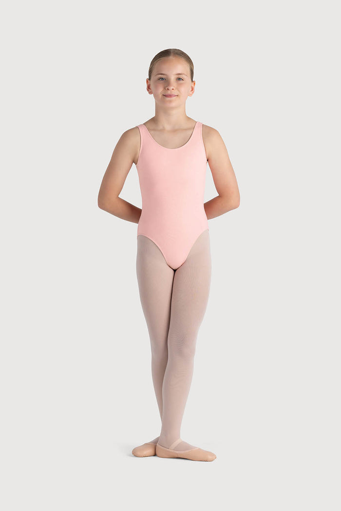 L0808G - Bloch Overture Oona Scoop Neck Girls Tank Leotard