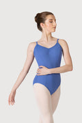 L3835SB - Bloch Microlux™ Cherie Princess Cami Gathered Front & Back Leotard