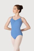 L3835SB - Bloch Microlux™ Cherie Princess Cami Gathered Front & Back Leotard