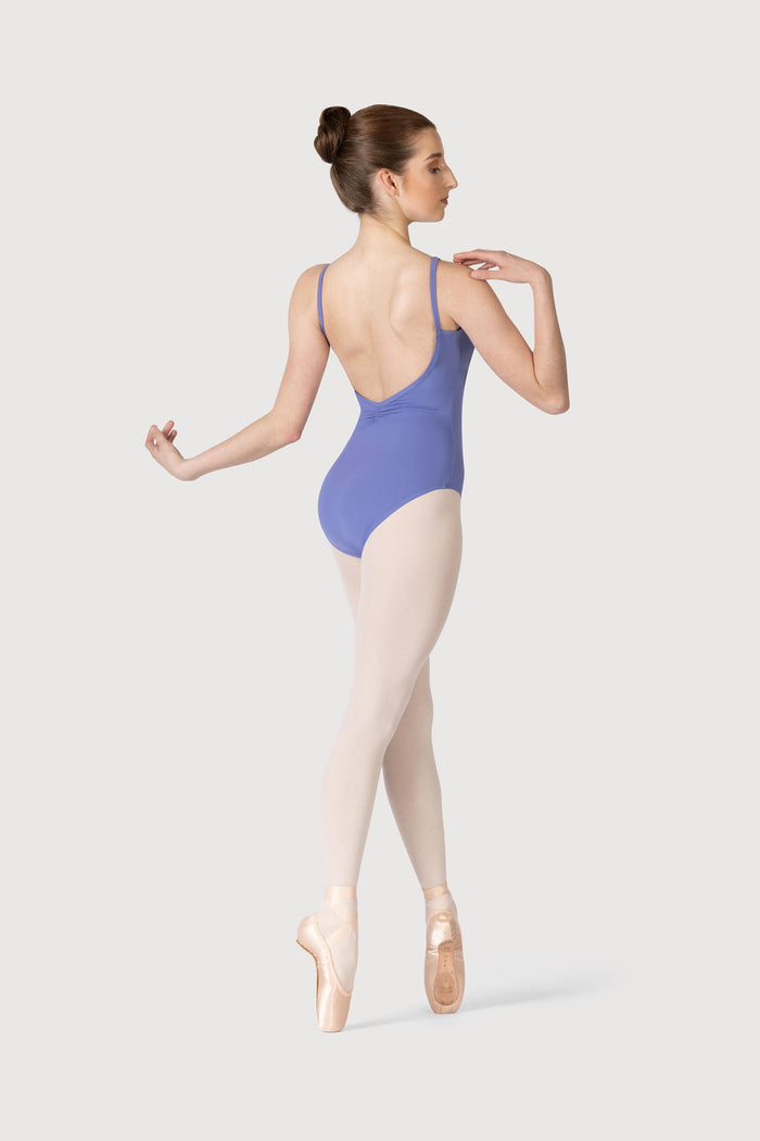 L3835SB - Bloch Microlux™ Cherie Princess Cami Gathered Front & Back Leotard