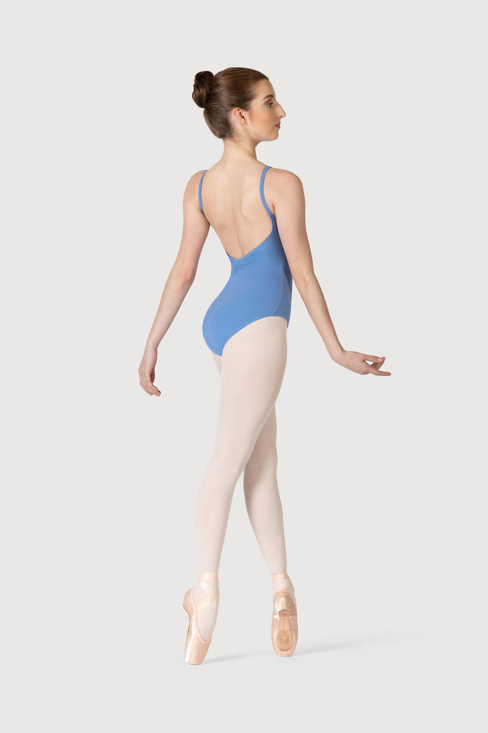 L3835SB - Bloch Microlux™ Cherie Princess Cami Gathered Front & Back Leotard