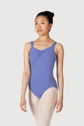 L3866SB - Bloch Microlux™ Gayleena Empire Gathered Front Wide Strap Leotard