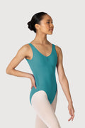 L3888LI - Bloch Microlux™ Nyla Gather Front & Low Back Womens Leotard