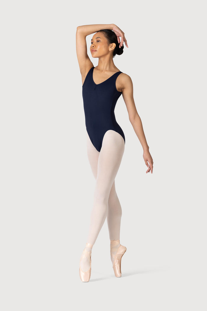 L3888LI - Bloch Microlux™ Nyla Gather Front & Low Back Womens Leotard