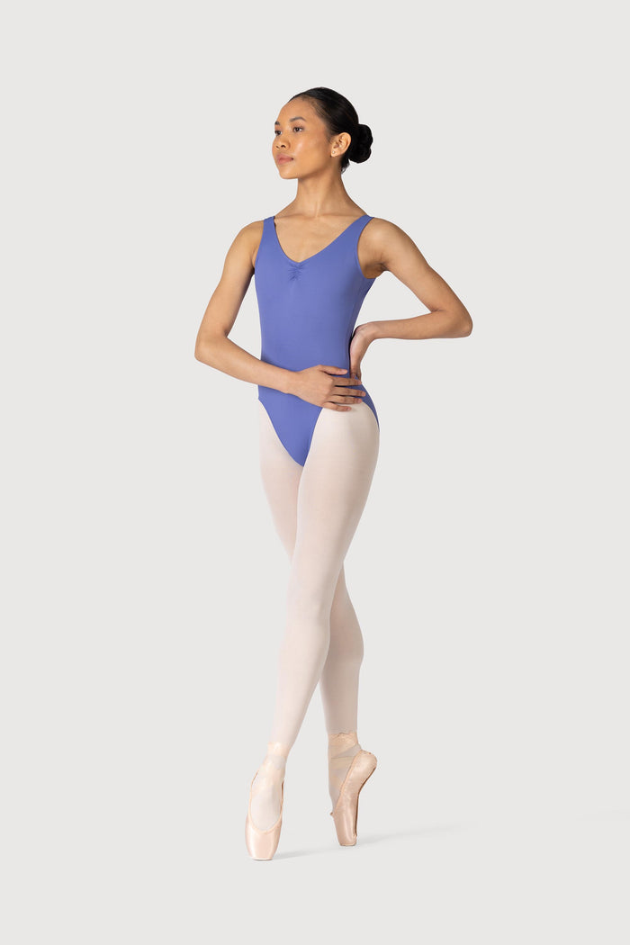 L3888LI - Bloch Microlux™ Nyla Gather Front & Low Back Womens Leotard