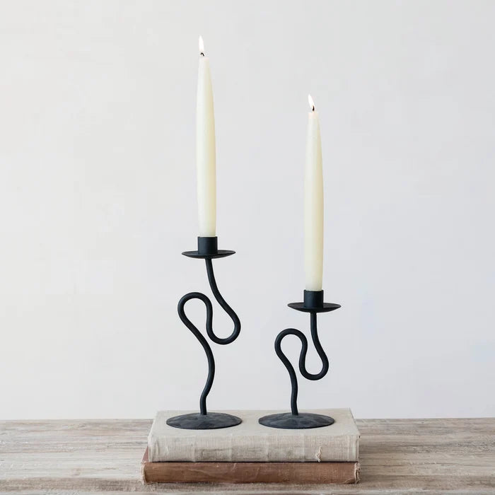 Large Abstract Taper Holder - Madison's Niche