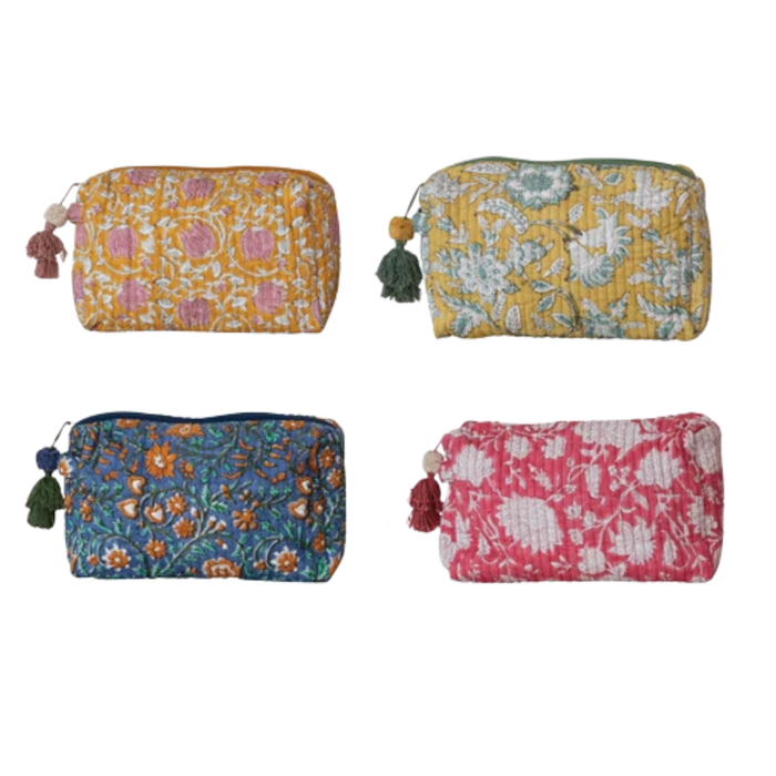 Large Block Zip Pouch - Madison's Niche