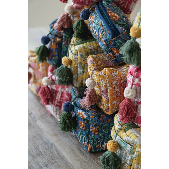 Large Block Zip Pouch - Madison's Niche