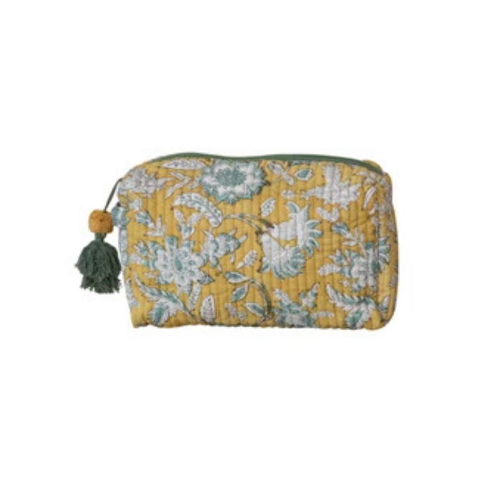 Large Block Zip Pouch - Madison's Niche